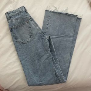 Zara wide leg jeans